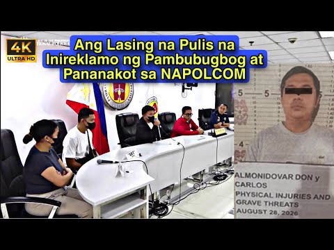 PULIS SMSGT NAMBUGBOG IDIDISMISS ng NAPOLCOM