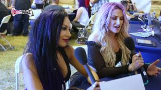 Baby Huey and Chasta interview Butcher Babies at Afterschock 2017