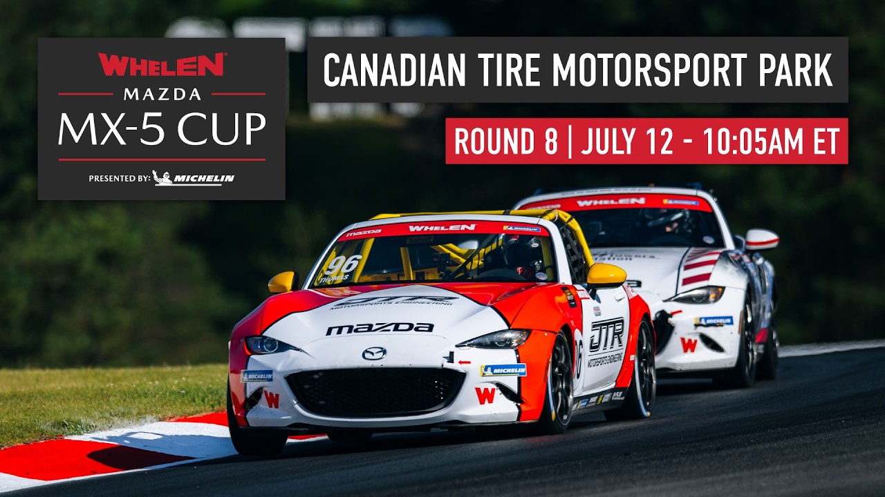 Mazda MX-5 Cup 2026 | Round 8 - CTMP | Livestream
