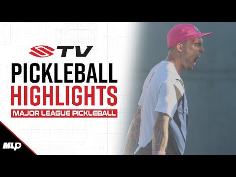Tyson McGuffin Securing Game Point Pickleball Highlight - Major League Pickleball Season One