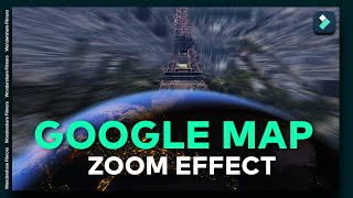 Google Map Zoom Effect