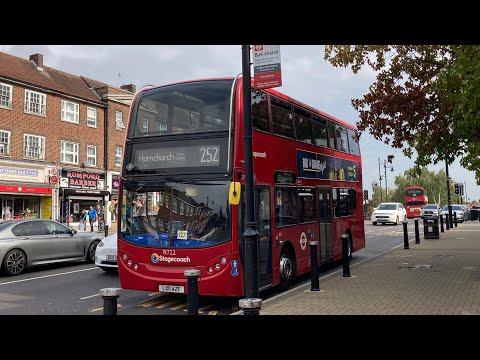 TFL 252 科利爾街圖書館 Collier Row Library➡️ 霍恩徹奇市中心Hornchurch Town Centre 🚌LX11 AZF/19722
