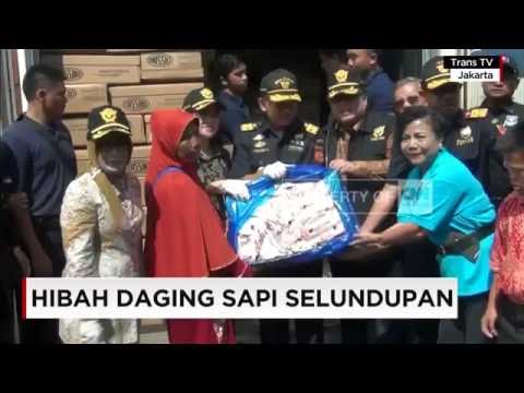 Hibah 20 Ton Daging Selundupan untuk Fakir Miskin