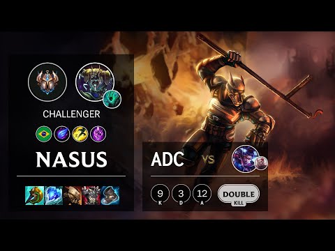 Nasus ADC vs Vayne - BR Challenger Patch 11.5