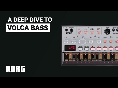 The KORG VOLCA BASS complete guide walkthrough tutorial