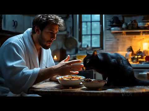 Выйду ночью в кухню с котом