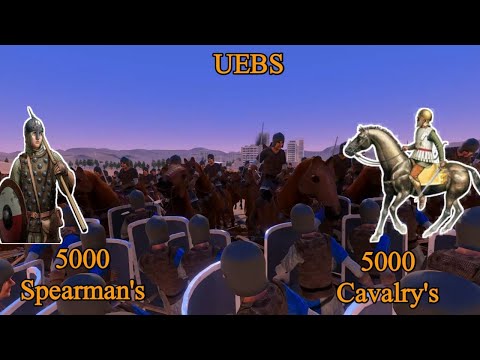 5000 Spearman's vs 5000 Cavalry's | Ultimate Epic Battle Simulator |