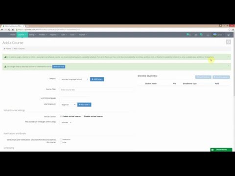 Ayotree software for tutors, language teachers, and self-employed educators