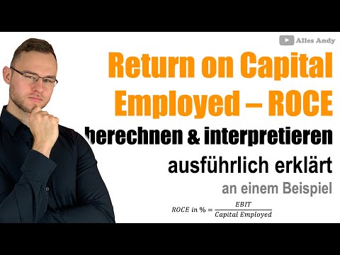 Return on Capital Employed ROCE berechnen und bewerten