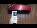 How to Use Dawlance Inverter Ac remote | Dawlance Inverter Ac Remote Settings and features