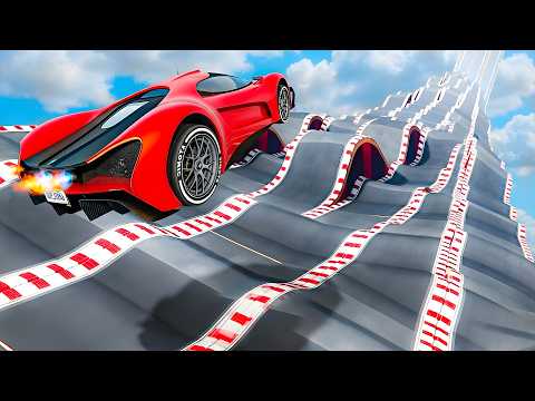 BEST GTA 5 MEGA RAMP No Copyright Gameplay for TIKTOK & YOUTUBE 4K 60fps | 410