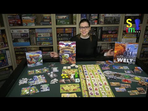Genre im Fokus 31 - DREI Drafting Spiele im Vergleich - Spiel doch mal...!