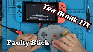 Faulty Joystick on Nintendo 64 Controller N64 - Tea Break Fix