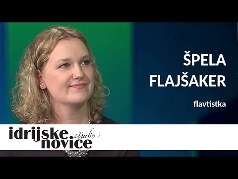 Špela Flajšaker | Idrijske novice TV studio - Kulturna oddaja