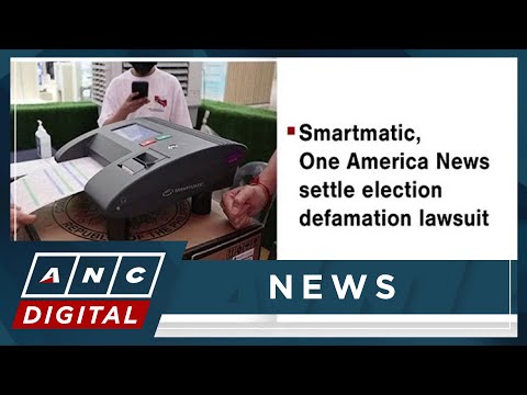 Smartmatic, One America News settle election defamation lawsuit ANC