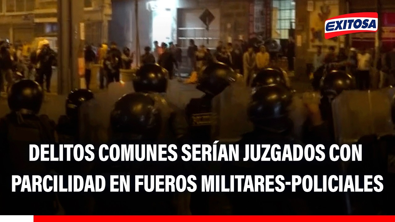 🔴🔵Investigación de delitos en fueros militares-policiales serían parcializados, según abogado de IDL