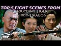 Top 5 Fight Scenes From Crouching Tiger Hidden Dragon Zhang Ziyi Michelle Yeoh 4K HD Clips