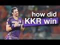 How Did Kolkata Win The IPL KKR Vs SRH Final Review Ipl2024 Cricket