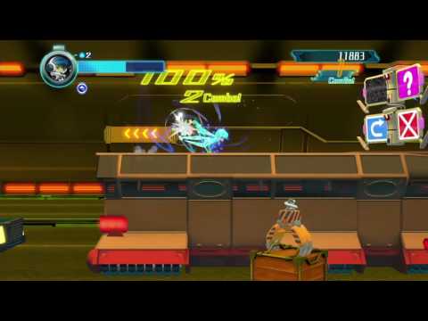 Mighty No. 9 playthrough pt4 - The Fast and the Mighty-ish (Brandish Boss)