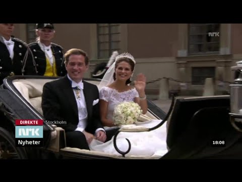 Royal wedding: Princess Madeleine of Sweden marries Christopher O'Neill 2013