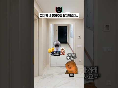 엄마가 내 RTX5090을 팔아버렸다… ㅋㅋㅋ