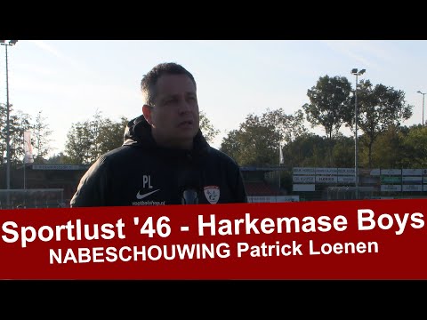 Nabeschouwing Patrick Loenen Sportlust '46 Harkemase Boys