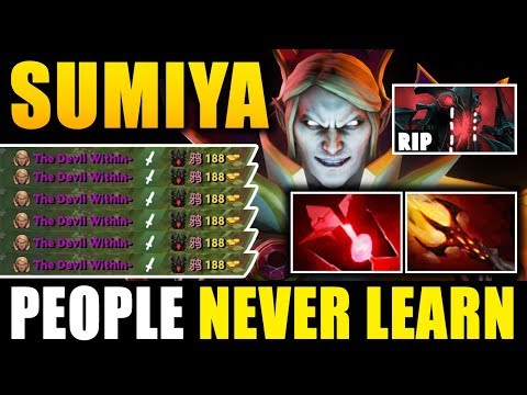 SumiYa - Picking SF Against  Invoker God Ppl Nerver learn Pro gameplay 7.11 Dota 2