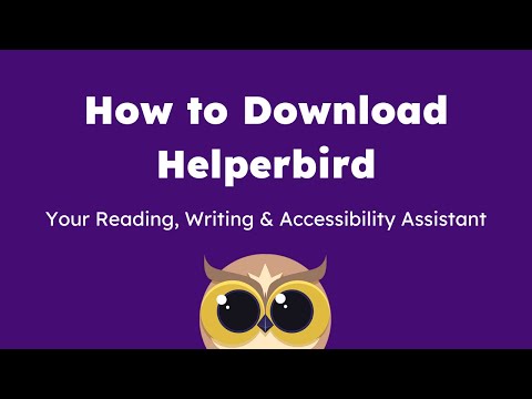 How to download Helperbird