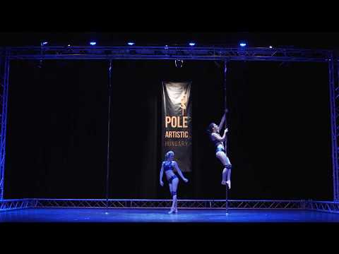 Pole Artistic Hungary 2018 SEMIPRO DOUBLES Kristina Wraubek Carina Pichler