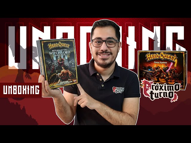 Vídeo relacionado con Avalon Hill HeroQuest, extensión El retorno del Señor Sorcier, a partir de 14 años, se requiere sistema de juego HeroQuest