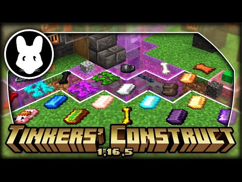 Tinkers' Construct MATERIALS 1.16.5 - Bit-By-Bit