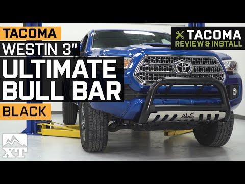 Tacoma Westin 3\" Ultimate Bull Bar - Black (2016-2019) Review & Install