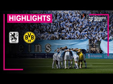 TSV 1860 München - Borussia Dortmund II | Highlights 3. Liga | MAGENTA SPORT