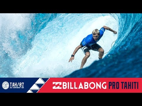 Adrian Buchan Gets High Score of Day 1 at the Billabong Pro Tahiti 2017