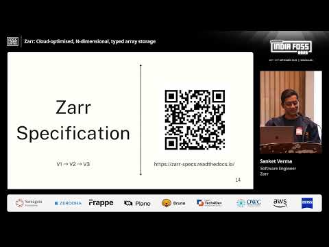 Zarr: Cloud-optimised, N-dimensional, typed array storage