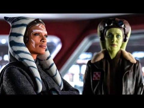 Ahsoka and Hera search the Morgan Elsbeth Shipyard