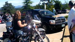 preview picture of video 'families 1ST.poker run laconia harley bon riders'
