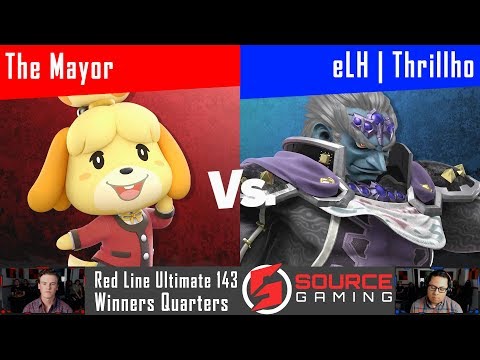 Red Line Ultimate 143 - Winners Quarters - The Mayor vs eLH | Thrillho