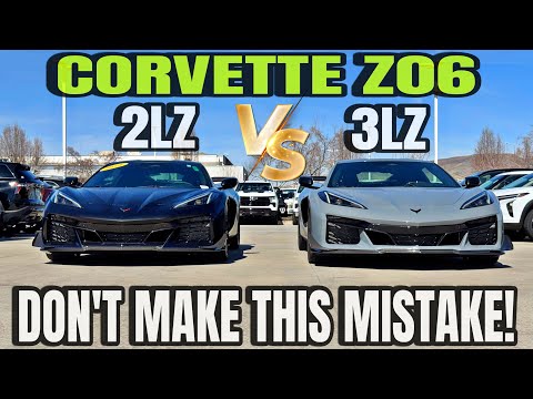 2025 Corvette Z06 2LZ VS 3LZ: The Biggest MISTAKE Z06 Owners Will Make Ordering Their C8!