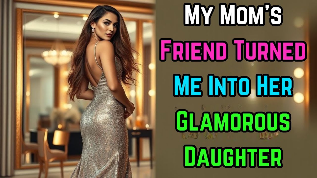 [Crossdressing Stories/MtF Transition]  My Mom’s Friend Turned Me Into Her Glamorous Daughter