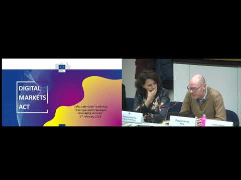 DMA & messaging services interoperability - Metadata, cross-certification of users, and UI