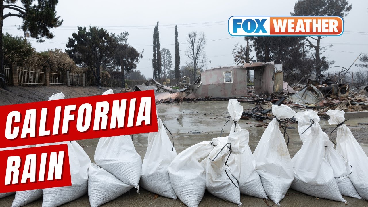 California On Alert As Flooding Threatens Burn Scar Areas