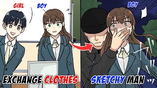 I Exchanged Clothes With A High School Girl. Then A Sketchy Guy Suddenly Covered My Mouth