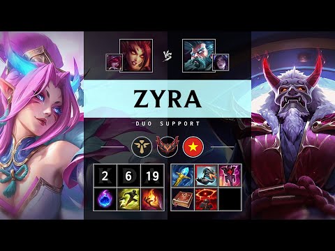 Zyra Support vs Zilean - VN Grandmaster Patch 25.16