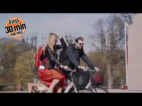 Sixt bicycle rental in Riga and Jurmala. First 30 minutes of Sixt bike rent FOR FREE every day!