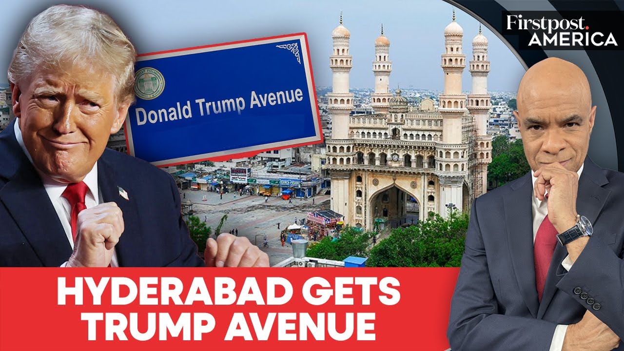 Donald Trump Avenue: How Hyderabad Is Using A Street Name To Go Global | Firstpost America | N18G