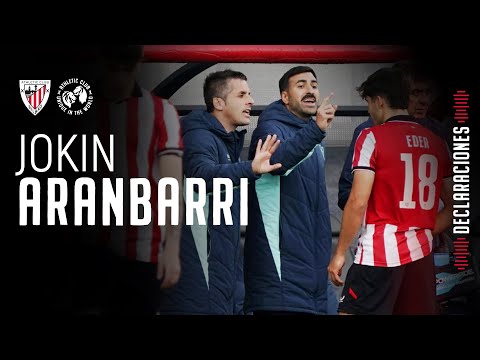 Imagen de portada del video 🎙️ Jokin Aranbarri I post Bilbao Athletic 2-0 CD Lugo l Primera Federación 2025-26 – 14. J