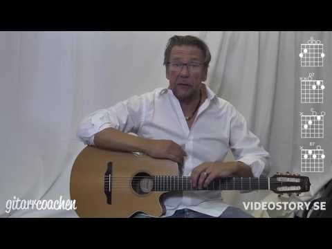 Lär dig spela gitarr - Gitarrkurs för nybörjare - Cornelis - Brev från kolonien - Janne Höijer