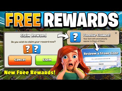 FREE Rewards Redeem Code by Supercell for Everyone to Claim in Clash of Clans!