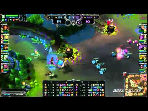 FnaticMSI vs Epik Gaming Dreamhack 2011 day 2 Game #9 FULL